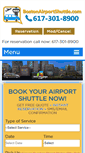 Mobile Screenshot of bostonairportshuttle.com